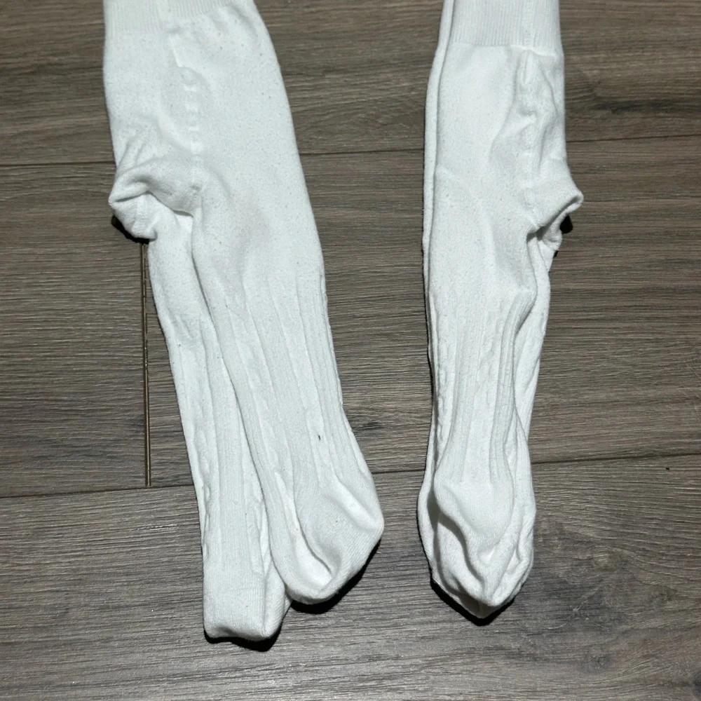 Source Unknown White Baby Tights - Pair